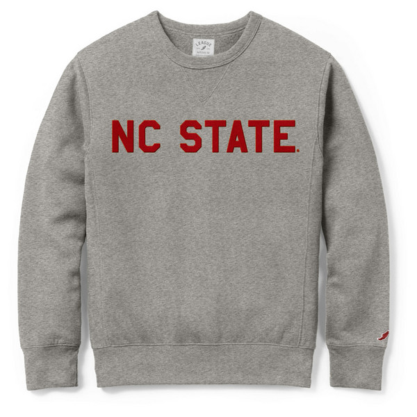 Crewneck Sweatshirt - Grey - NC Sta